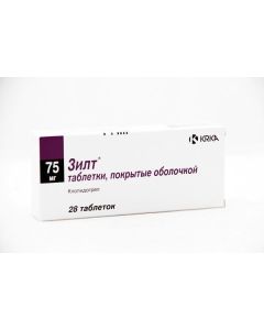 clopidogrel - Zilt tablets 75 mg, 28 pcs. newyork Pharmacy Online - newyork.buy-pharm.com