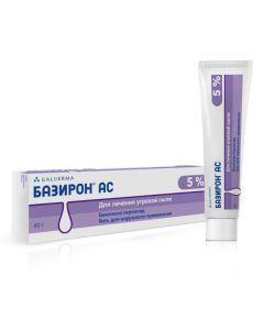 Benzoyl peroxide - Baziron AC gel 5%, 40 g newyork Pharmacy Online - newyork.buy-pharm.com