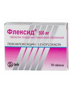 Levofloxacin - Flexid tablets coated. 500 mg, 14 pcs. newyork Pharmacy Online - newyork.buy-pharm.com