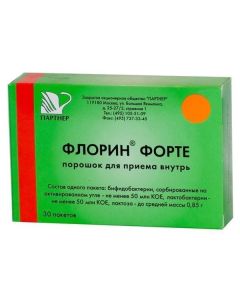bifidobacteria bifidum, Lactobacilli plantarum - Florin forte sachets 850 mg 30 pc. newyork Pharmacy Online - newyork.buy-pharm.com