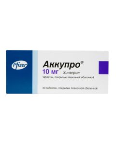 Hynapryl - Akkupro tablets are covered.pl.ob. 10 mg 30 pcs. newyork Pharmacy Online - newyork.buy-pharm.com