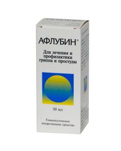 Homeopatycheskyy composition - Aflubin drops for oral administration, 50 ml newyork Pharmacy Online - newyork.buy-pharm.com