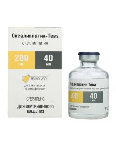 oxaliplatin - Oxaliplatin-Teva conc. for solution for infusions 5 mg / ml 40 ml bottle 1 pc. newyork Pharmacy Online - newyork.buy-pharm.com