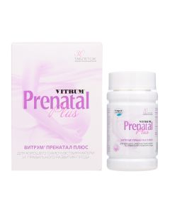 Multivitamins, Minerals - Vitrum Prenatal Plus tablets 30 pcs. newyork Pharmacy Online - newyork.buy-pharm.com