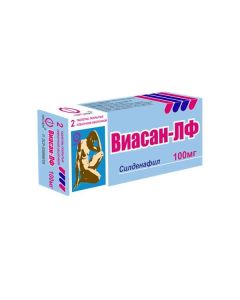 Sildenafil - Viasan-LF tablets are covered.pl.ob. 100 mg 2 pcs. newyork Pharmacy Online - newyork.buy-pharm.com