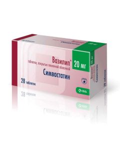 simvastatin - Vasilip tablets 20 mg, 28 pcs. newyork Pharmacy Online - newyork.buy-pharm.com