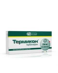 terbinafine - Thermicon tablets 250 mg, 14 pcs. newyork Pharmacy Online - newyork.buy-pharm.com