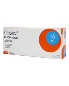 candesartan - Ordiss tablets 16 mg 30 pcs. newyork Pharmacy Online - newyork.buy-pharm.com