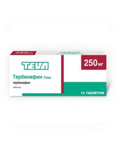 Terbinafine - Terbinafine-Teva tablets 250 mg 14 pcs. newyork Pharmacy Online - newyork.buy-pharm.com