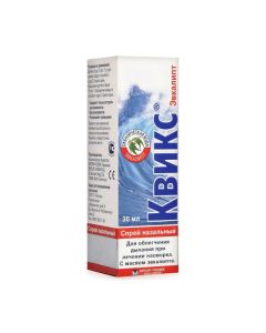 Adriatic water, eucalyptus oil - Quicks Eucalyptus spray nasal 30 ml newyork Pharmacy Online - newyork.buy-pharm.com