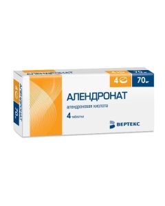 Alendronovaya acid - Alendronate tablets 70 mg, 4 pcs. newyork Pharmacy Online - newyork.buy-pharm.com