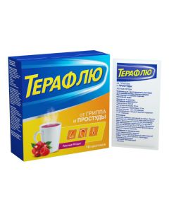 Paracetamol, Phenylephrine, Phenyr amine, Ascorbic acid - TeraFlu forest berries sachets 10 pcs. newyork Pharmacy Online - newyork.buy-pharm.com