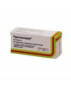 propafenone - Propanorm tablets 150 mg, 50 pcs. newyork Pharmacy Online - newyork.buy-pharm.com