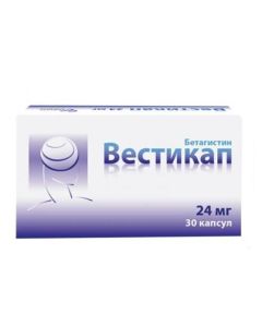 Betagistin - Vestikap capsules 24 mg 30 pcs. newyork Pharmacy Online - newyork.buy-pharm.com