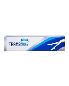 Heparin sodium - Trombless gel 1 thousand IU / g, 50 g newyork Pharmacy Online - newyork.buy-pharm.com