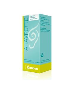 Myneralnoe oil Fytoskvalan, mint oil - Anaurette topical spray for cleansing the ear cavity 15 ml newyork Pharmacy Online - newyork.buy-pharm.com