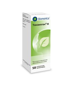 Althea Corr., Camomile flowers, Horsetail tr., Greek. walnut leaf, Yarrow tr., Oak Cor., Dandelion tr. - Tonsilgon H drops for oral administration 50 ml newyork Pharmacy Online - newyork.buy-pharm.com