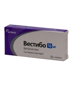 betahistine - Vestibo tablets 16 mg 30 pcs. newyork Pharmacy Online - newyork.buy-pharm.com