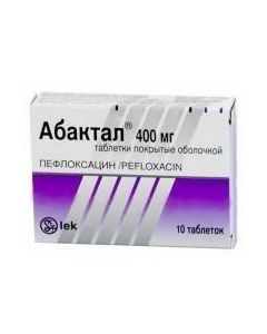 pefloksatsina - Abactal tablets are coated. 400 mg, 10 pcs. newyork Pharmacy Online - newyork.buy-pharm.com