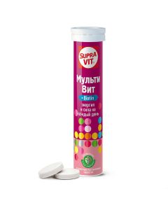 Polyvytamyn - Supra Vit MultiVit effervescent tablets 20 pcs. newyork Pharmacy Online - newyork.buy-pharm.com