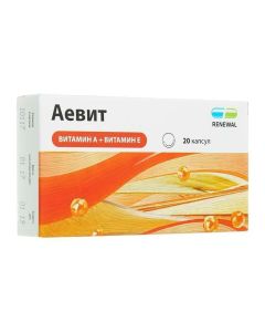 Vitamin E, Retinol - Aevit Renewal capsules 60 pcs. newyork Pharmacy Online - newyork.buy-pharm.com