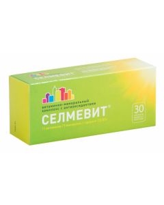 Polyvytamyn , Myneral - Selmevit tablets, 30 pcs. newyork Pharmacy Online - newyork.buy-pharm.com