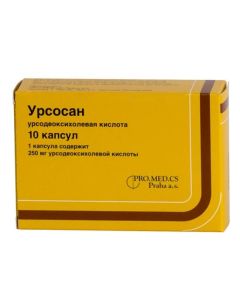 ursodeoxycholic acid - Ursosan capsules 250 mg, 10 pcs. newyork Pharmacy Online - newyork.buy-pharm.com
