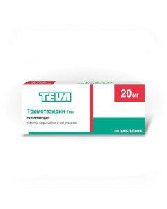 trimethazidine - Trimetazidine-Teva tablets are coated.pl.ob. 20 mg 30 pcs. newyork Pharmacy Online - newyork.buy-pharm.com