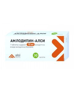 amlodipine - Amlodipine-ALSI tablets 10 mg, 30 pcs. newyork Pharmacy Online - newyork.buy-pharm.com