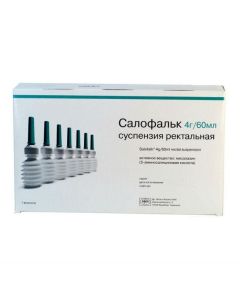 mesalazane - Salofalk rectal suspension 4 g 60 ml 7 pcs. newyork Pharmacy Online - newyork.buy-pharm.com