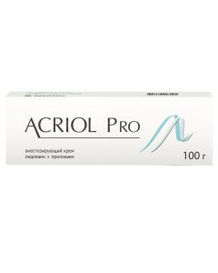 lidocaine, prilocaine - Acriol Pro cream 2.5% + 2.5% 100 g newyork Pharmacy Online - newyork.buy-pharm.com