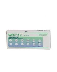 Alendronovaya acid - Tevanat tablets 70 mg, 12 pcs. newyork Pharmacy Online - newyork.buy-pharm.com