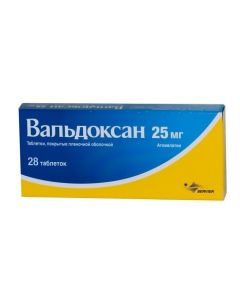 Ahlomelantyn - Valdoxan tablets 25 mg, 28 pcs. newyork Pharmacy Online - newyork.buy-pharm.com