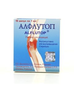 Byoaktyvn y concentrate IZ melkoy marine fish - Alflutop ampoules 10 mg / ml, 1 ml, 10 pcs. newyork Pharmacy Online - newyork.buy-pharm.com