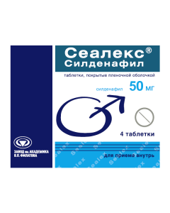 sildenafil - Sealex Sildenafil tablets coated film about 50 mg 4 pcs. newyork Pharmacy Online - newyork.buy-pharm.com