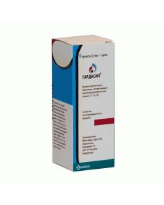 vaccine against the virus papyllom man kvadryvalentnaya, recombinant (types 6, 11, 16, 18) - Gardasil suspension for v / m administration. 0.5 ml / dose 0.5 ml (1 dose) vial 1 pc. newyork Pharmacy Online - newyork.buy-pharm.com